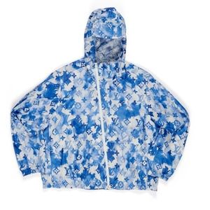 Louis Vuitton Blue Watercolor Monogram Windbreaker 60, 2022